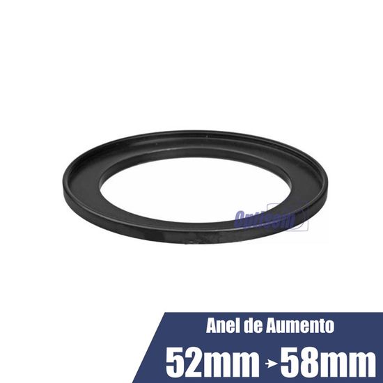 Anel de Aumento 52mm para 58mm Anel de Aumento 52mm para 58mm