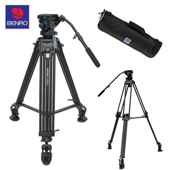 Tripé Profissional de Vídeo Benro A572TS6 - Até 6 kilos. Tripé Profissional de Vídeo Benro A572TS6 - Até 6 kilos.