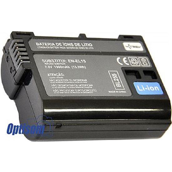 Bateria para Nikon D610, D600, D800, D810, D7000, D7100, D7200, D750 EN-EL15 Bateria para Nikon D610, D600, D800, D810, D7000, D7100, D7200, D750 EN-EL15