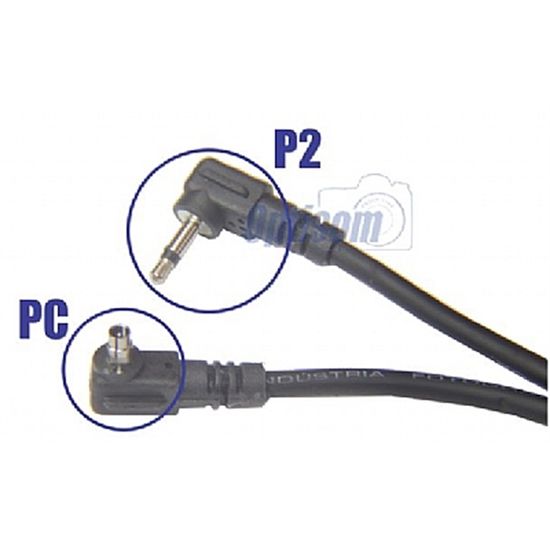 Cabo de Sincronismo para Flash de Studio PC/P2 LISO 4,5M (MC 7022)