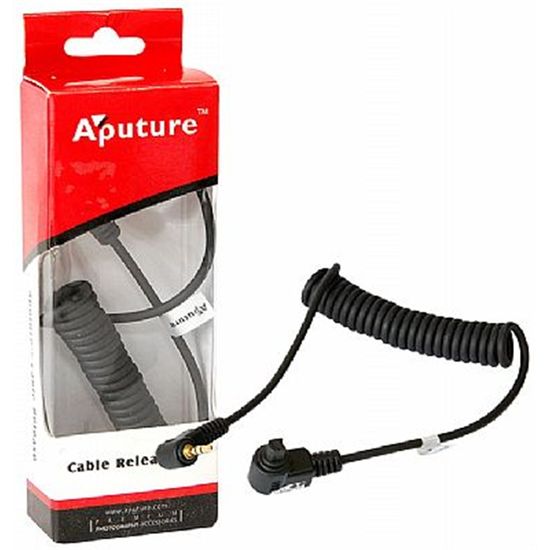 Cabo para Conexão Via Radio Flash Aputure (MC3C) p/ Canon 5D Mark III, 5D Mark II, 5D, 10D, 20D, 30D, 40D, 50D e 7D Cabo para Conexão Via Radio Flash Aputure (MC3C) p/ Canon 5D Mark III, 5D Mark II, 5D, 10D, 20D, 30D, 40D, 50D e 7D