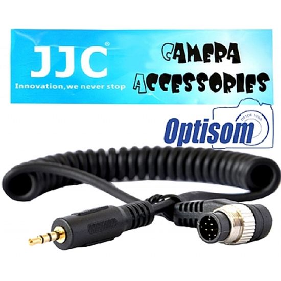 Cabo para Conexão Via Radio Flash JJC para Nikon D200, D300s, D700, D800, D800e, D810, D1, D2, D3 e Cabo para Conexão Via Radio Flash JJC para Nikon D200, D300s, D700, D800, D800e, D810, D1, D2, D3 e