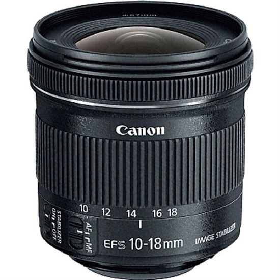 Objetiva Canon EF-S 10-18mm f/4.5-5.6 IS STM Objetiva Canon EF-S 10-18mm f/4.5-5.6 IS STM