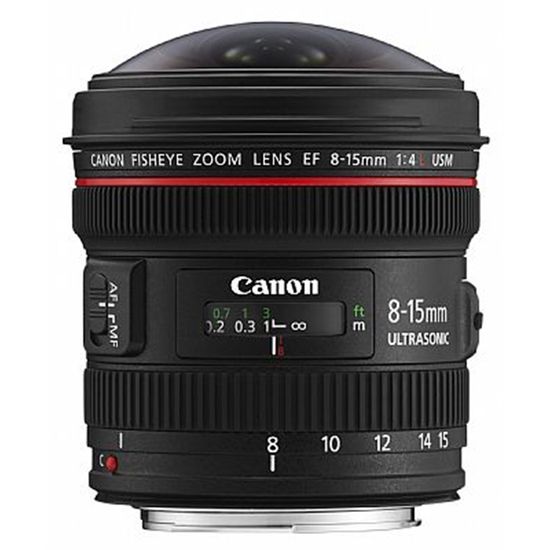 Objetiva Canon 8-15mm f4 L USM Olho de Peixe. Objetiva Canon 8-15mm f4 L USM Olho de Peixe.