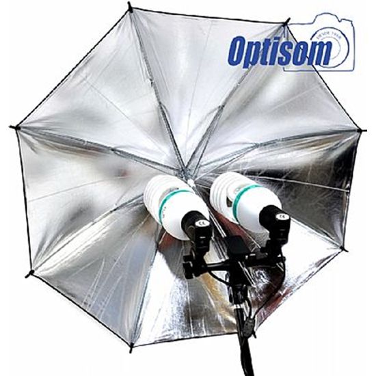 Kit de iluminação contínua com soquete duplo DUO 254 110V