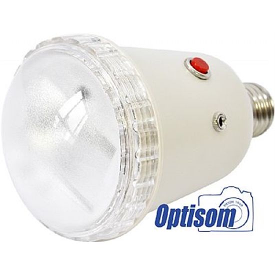 Flash Compacto E27 com Fotocelula e Cabo de sincronismo 110v Flash Compacto E27 com Fotocelula e Cabo de sincronismo 110v