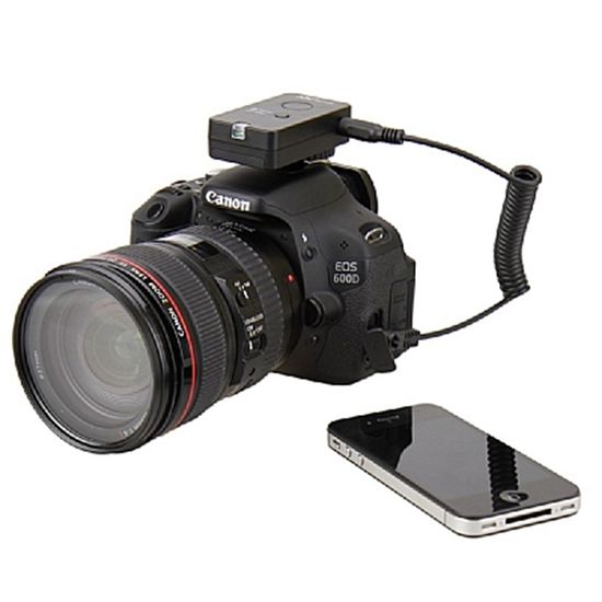 Disparador de Camera Canon via Iphone, Ipad ou Ipod touch. Disparador de Camera Canon via Iphone, Ipad ou Ipod touch.