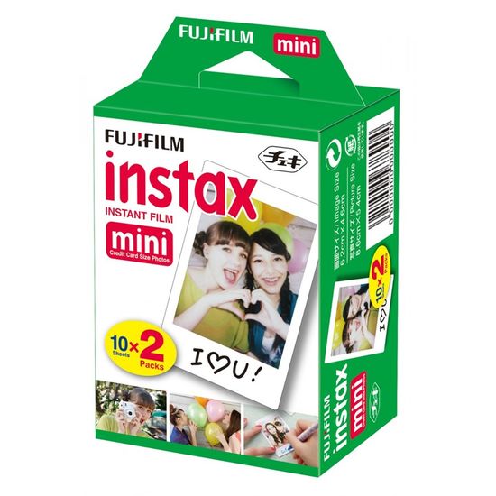 Filme Instantâneo Fujifilm Instax- total de 20 fotos Filme Instantâneo Fujifilm Instax- total de 20 fotos