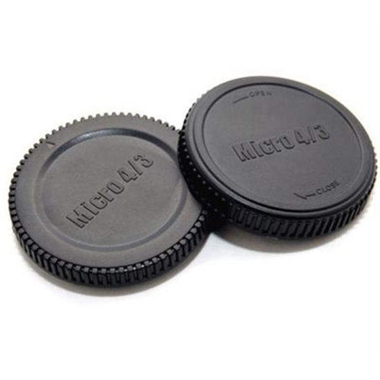 Tampa do Corpo da Câmera 4/3 e Tampa Traseira Objetiva 4/3