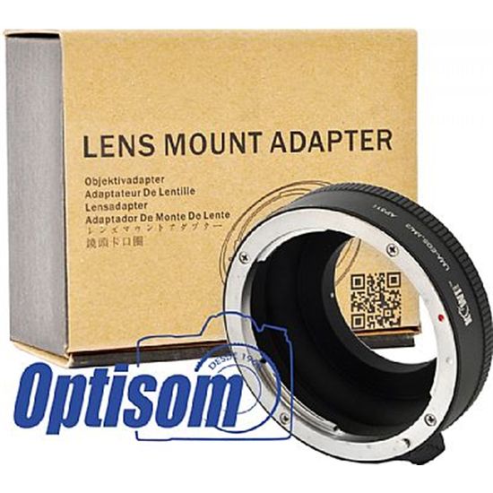 Adaptador para Cameras Micro 4/3 para usar Objetiva Canon EOS. Adaptador para Cameras Micro 4/3 para usar Objetiva Canon EOS.