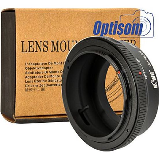 Adaptador para Camera Canon M para usar objetiva Canon FD.