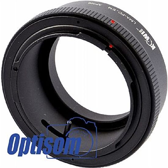 Adaptador para Sony Nex para uso de objetiva Canon FD.