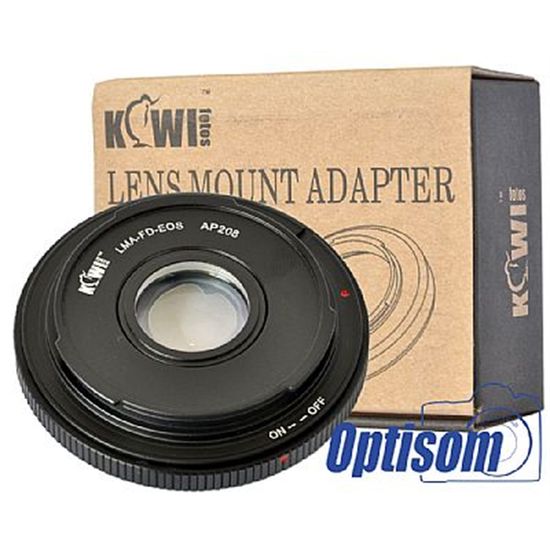 Adaptador para Camera Canon EOS para usar Lentes da Linha Canon FD