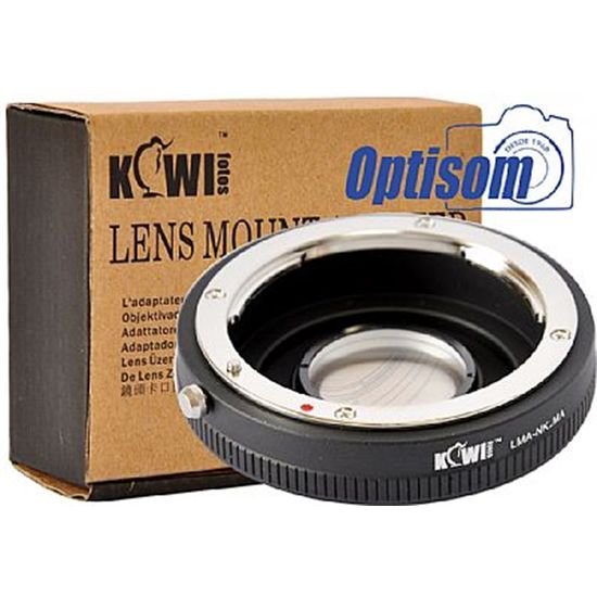 Adaptador para Sony Alpha para uso de objetiva Nikon. Adaptador para Sony Alpha para uso de objetiva Nikon.