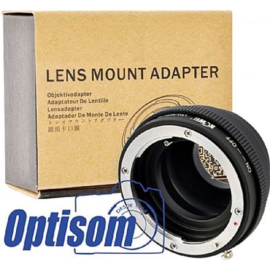 Adaptador de camera Micro 4/3 para objetiva Nikon serie G ou DX. Adaptador de camera Micro 4/3 para objetiva Nikon serie G ou DX.