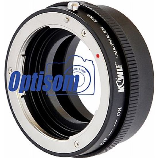 Adaptador para Sony Nex para uso de objetiva Pentax baioneta. Adaptador para Sony Nex para uso de objetiva Pentax baioneta.