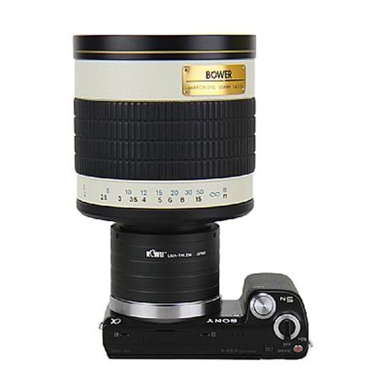 Adaptador para Sony Nex para uso de objetiva Mirror Lens / Espelhada. Adaptador para Sony Nex para uso de objetiva Mirror Lens / Espelhada.