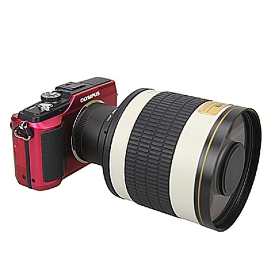 Adaptador de câmera baioneta Micro 4/3 para objetiva Espelhada / Mirror Lens. Adaptador de câmera baioneta Micro 4/3 para objetiva Espelhada / Mirror Lens.