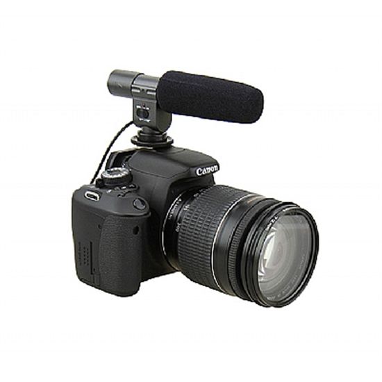 Microfone Profissional Estéreo JJC MIC-1 Microfone Profissional Estéreo JJC MIC-1