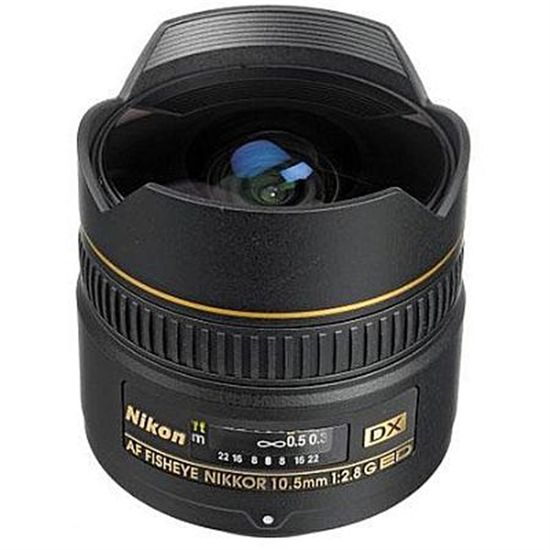 Objetiva Nikon 10,5mm f2.8 G ED DX Olho de Peixe. Objetiva Nikon 10,5mm f2.8 G ED DX Olho de Peixe.