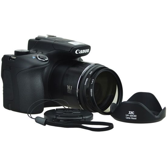 Kit para Colocar Filtro em Canon SX520hs, SX30IS, SX40, SX50 e SX60hs