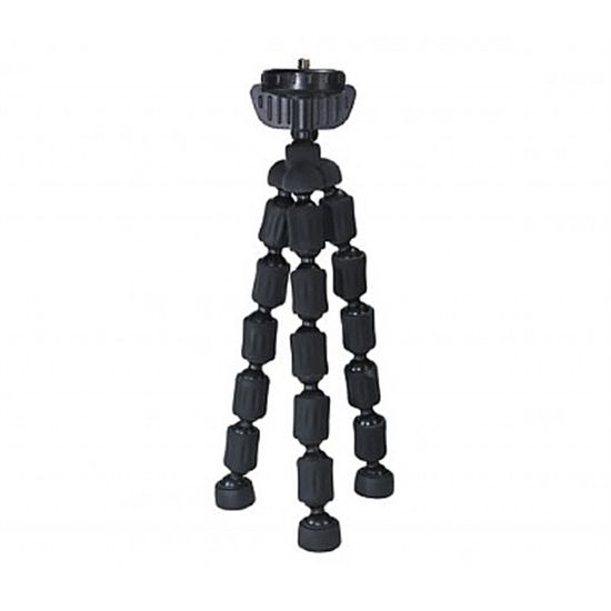 Tripé com pernas articuláveis e flexíveis VIVITAR Tripé com pernas articuláveis e flexíveis VIVITAR