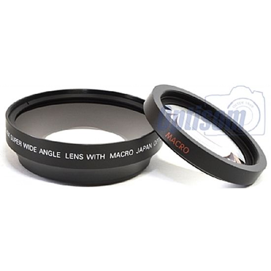 Lente Auxiliar Grande Angular 0,43x + Lente Super Macro  62mm Lente Auxiliar Grande Angular 0,43x + Lente Super Macro  62mm