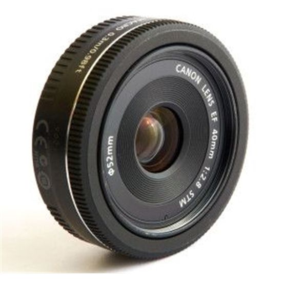 2024セール EF Canon 40mm Optisom - Canon | STM f/2.8 レンズ(単焦点)
