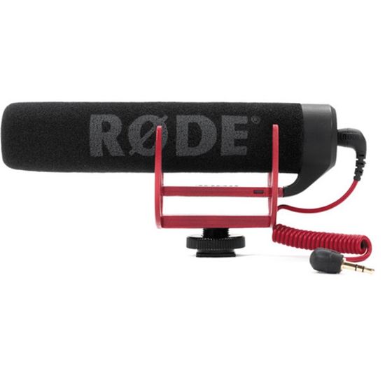 Microfone Profissional Rode Videomic GO com sistema Rycote Microfone Profissional Rode Videomic GO com sistema Rycote