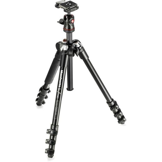 Tripé Manfrotto Be Free MKBFRA4-BH ideal para viagens Tripé Manfrotto Be Free MKBFRA4-BH ideal para viagens