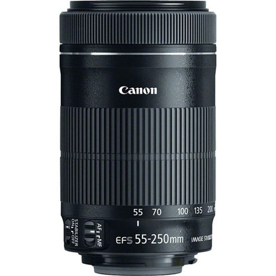 見事な 55-250mm EF-S Canon Objetiva f/4-5.6 Objetivas | STM IS レンズ(ズーム)