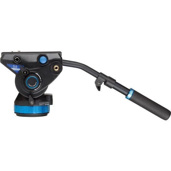 Cabeça Profissional Hidráulica Benro S8 - Para 8kg de carga
