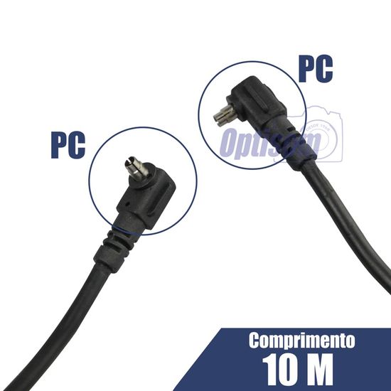 Cabo de sincronismo liso PC/PC  10 metros (MC 7056)