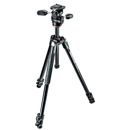 Tripé Manfrotto MK290XTA3-3W cabeça 3 vias Tripé Manfrotto MK290XTA3-3W cabeça 3 vias