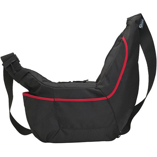 Bolsa Lowepro passport sling II - Preto com vermelho Bolsa Lowepro passport sling II - Preto com vermelho