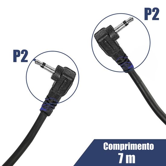 Cabo de sincronismo P2/P2 7 m metros (MC 7018)