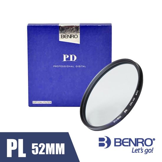 Filtro Benro Polarizador CPL HD 52mm Filtro Benro Polarizador CPL HD 52mm
