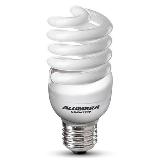 Lâmpada luz branca espiral 20w 110v Alumbra Lâmpada luz branca espiral 20w 110v Alumbra