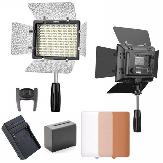 Iluminador de led yongnuo YN160III Completo Iluminador de led yongnuo YN160III Completo