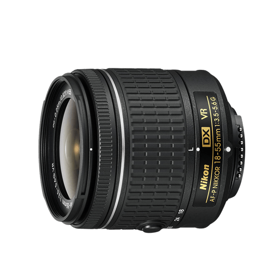 Objetiva AF-P DX Nikkor 18-55mm f/3.5-5.6G VR Objetiva AF-P DX Nikkor 18-55mm f/3.5-5.6G VR