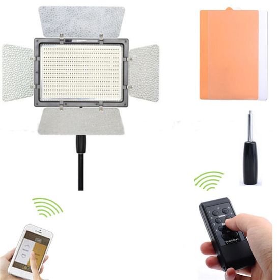 Iluminador de led Yongnuo YN900 c/ fonte