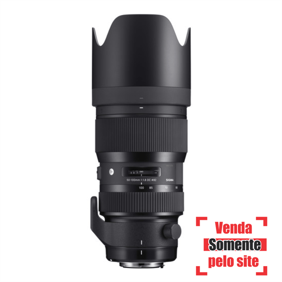 Objetiva Sigma 50-100mm f/1.8 DC HSM Art para Canon Objetiva Sigma 50-100mm f/1.8 DC HSM Art para Canon