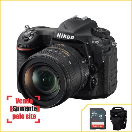 Nikon D500 DX 4K com 16-80mm f/2.8-4E ED VR Nikon D500 DX 4K com 16-80mm f/2.8-4E ED VR