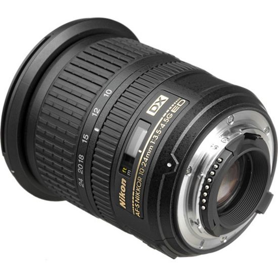 Objetiva Nikon 10-24mm f/3.5-4.5G ED DX | Objetivas - Optisom