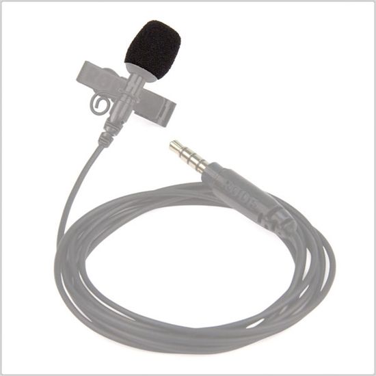 Protetor de vento para microfone lapela Rode Protetor de vento para microfone lapela Rode