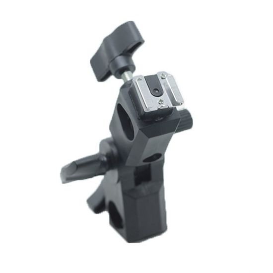 Suporte para flash e sombrinha YA422 com sapata removível