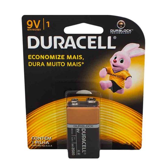 Bateria Duracell 9V Bateria Duracell 9V