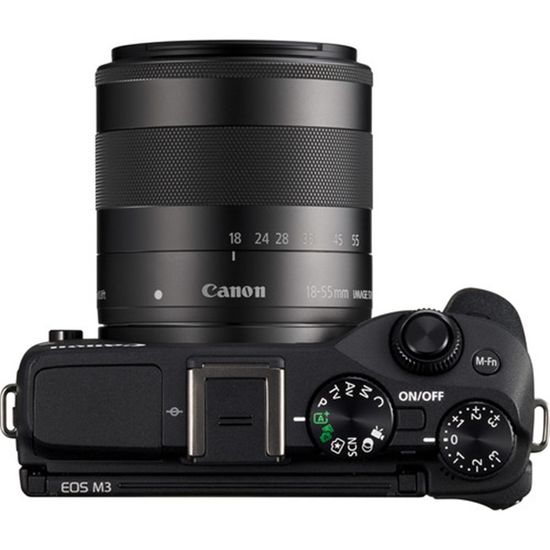 Canon Eos M3 Mirrorlens + 18-55mm Efm F/3.5-5.6 Is Stm Canon Eos M3 Mirrorlens + 18-55mm Efm F/3.5-5.6 Is Stm