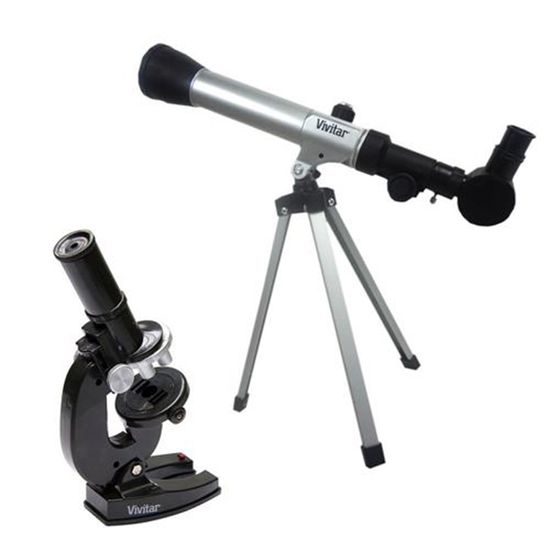 Kit Telescopio e Microscopio Infantil Kit Telescopio e Microscopio Infantil