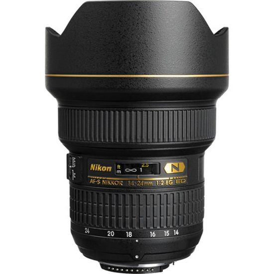 Lente Nikon grande angular AF-S 14-24mm f/2.8G ED Lente Nikon grande angular AF-S 14-24mm f/2.8G ED